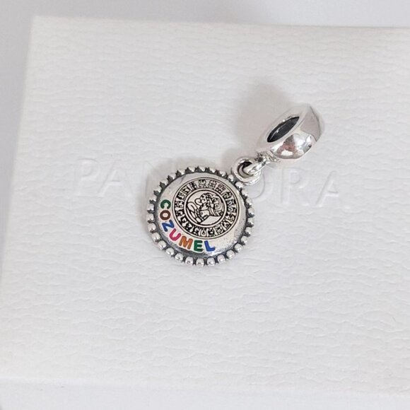 Pandora Cozumel Caribbean Island Exclusive Dangle Charm S925 Silver with box - Picture 3 of 9